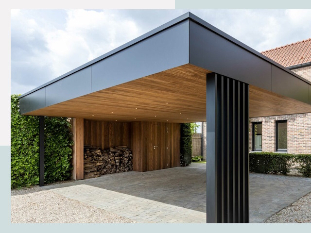 Навесы для авто от СтальСтрой-Вбр от 613 руб в Выборг