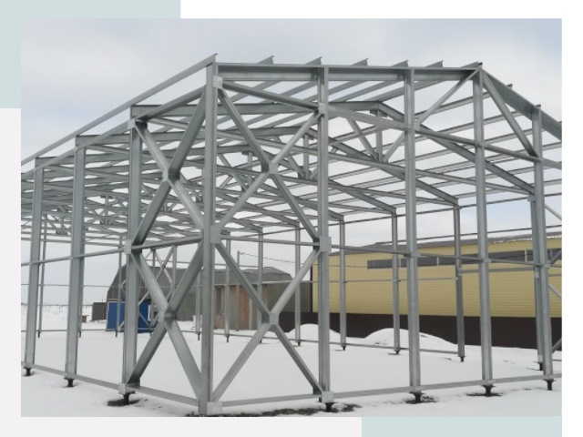 Каркасные ангары в Выборге