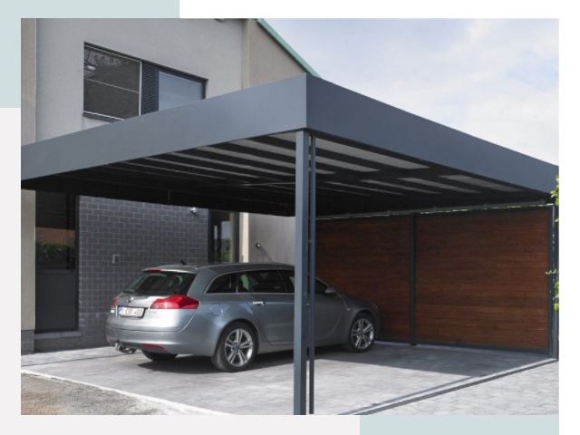 Металлические навесы в Выборге