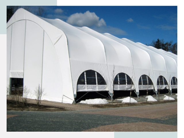 Каркасно-тентовые сооружения в Выборге