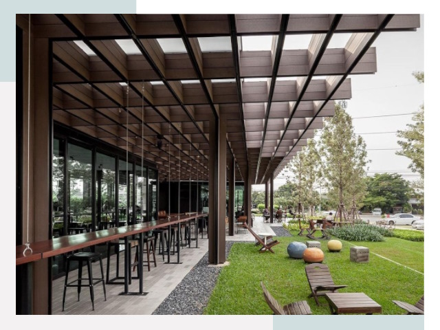 Летние веранды для кафе в Выборге