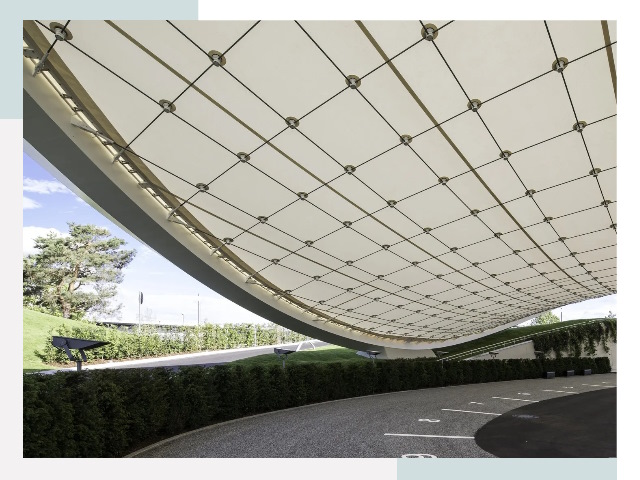 Мембранные конструкции в Выборге