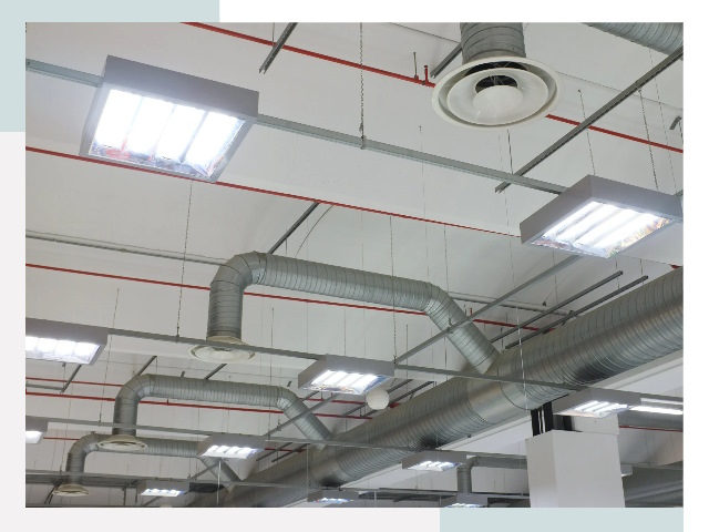 Вентиляция ангаров в Выборге