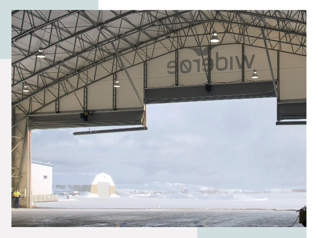 Ворота для ангаров в Выборге