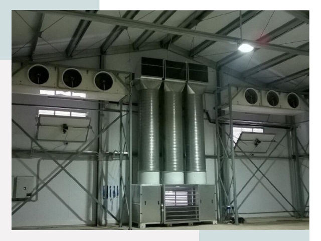 Инженерные системы для ангаров в Выборге