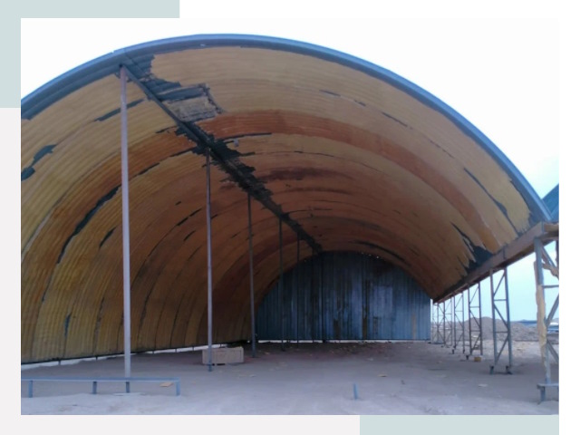 Реконструкция ангаров в Выборге