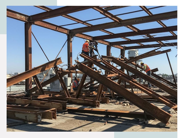 Демонтаж металлоконструкций в Выборге от 613 руб.